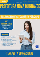 Resumos Esquematizados para Concurso Terapeuta Ocupacional da Prefeitura Nova Olinda Ce 2025 - Conteúdo de Acordo com Edital