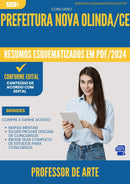 Resumos Esquematizados para Concurso Professor De Arte da Prefeitura Nova Olinda Ce 2025 - Conteúdo de Acordo com Edital