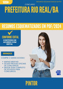 Resumos Esquematizados para Concurso Pintor da Prefeitura Rio Real Ba 2024 - Conteúdo de Acordo com Edital