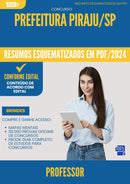 Resumos Esquematizados para Concurso Professor da Prefeitura Piraju Sp 2024 - Conteúdo de Acordo com Edital