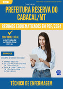 Resumos Esquematizados para Concurso Tecnico De Enfermagem da Prefeitura Reserva Do Cabacal Mt 2024 - Conteúdo de Acordo com Edital
