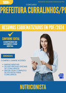 Resumos Esquematizados para Concurso Nutricionista da Prefeitura Curralinhos Pi 2025 - Conteúdo de Acordo com Edital