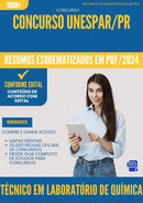 Resumos Esquematizados para Concurso Tecnico Em Laboratorio De Quimica Unespar Pr 2025 - Conteúdo de Acordo com Edital