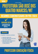 Resumos Esquematizados para Concurso Professor Educacao Fisica da Prefeitura Sao Jose Dos Quatro Marcos Mt 2025 - Conteúdo de Acordo com Edital