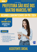 Resumos Esquematizados para Concurso Assistente Social da Prefeitura Sao Jose Dos Quatro Marcos Mt 2025 - Conteúdo de Acordo com Edital