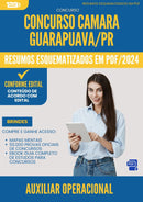 Resumos Esquematizados para Concurso Auxiliar Operacional Camara da Prefeitura Guarapuava Pr 2025 - Conteúdo de Acordo com Edital