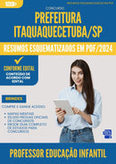 Resumos Esquematizados para Concurso Professor Educacao Infantil da Prefeitura Itaquaquecetuba Sp 2025 - Conteúdo de Acordo com Edital