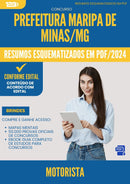 Resumos Esquematizados para Concurso Motorista da Prefeitura Maripa De Minas Mg 2025 - Conteúdo de Acordo com Edital