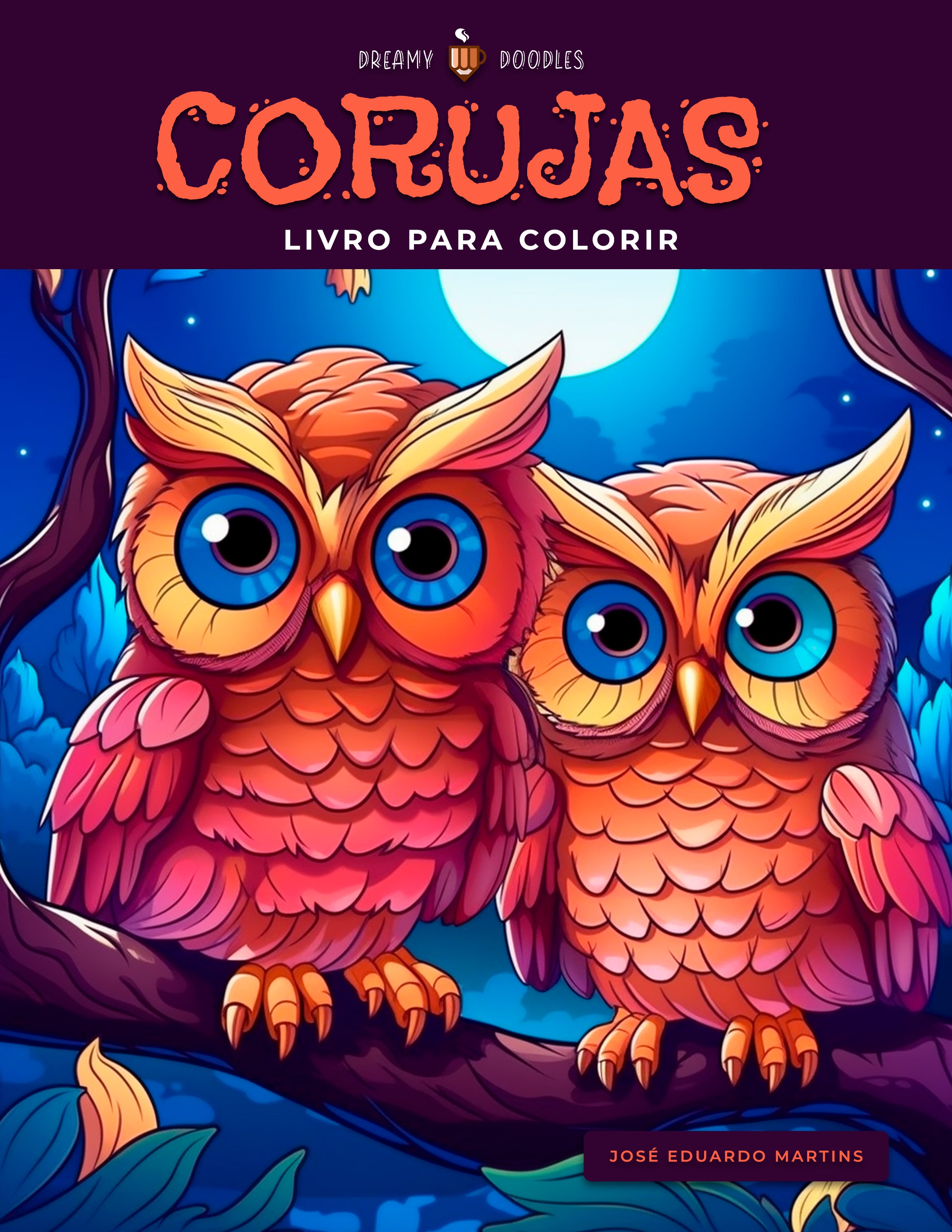 Livro de colorir destaca as corujas brasileiras, Terra da Gente