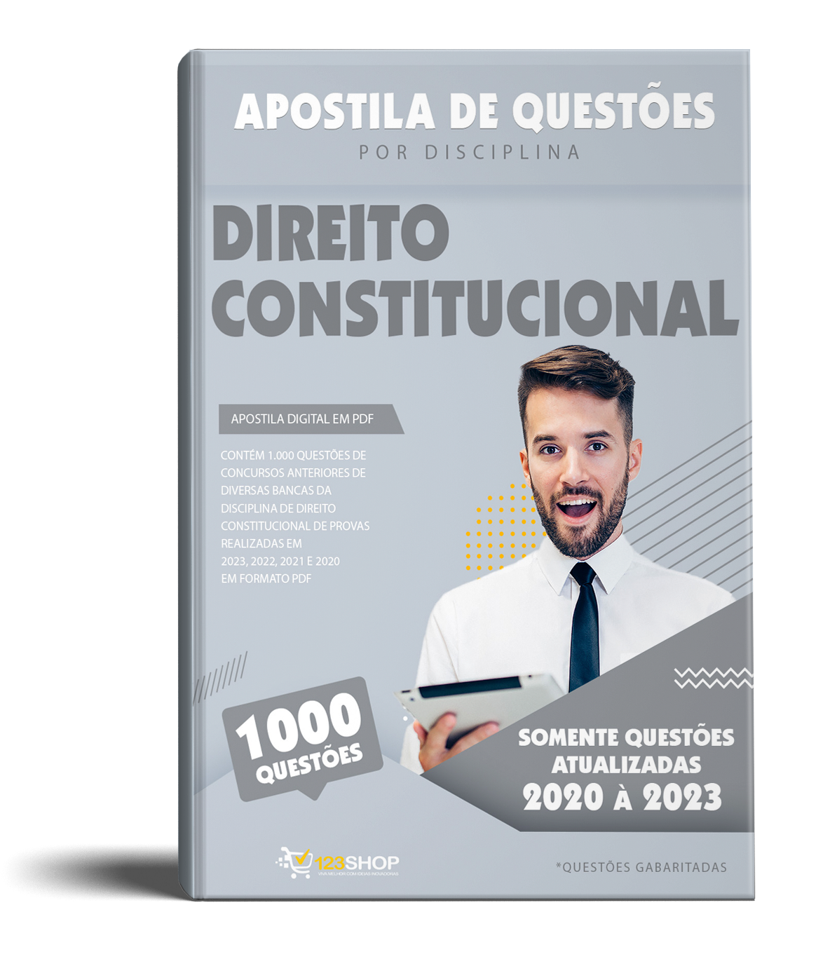 Apostila De Questões De Direito Constitucional Para Concursos - 1000 Q