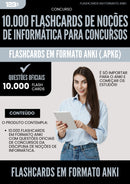10.000 Flashcards de Noções de Informática para Concursos - Questões Oficiais de Concursos