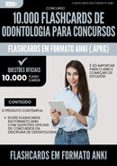 10.000 Flashcards de Odontologia para Concursos - Questões Oficiais de Concursos