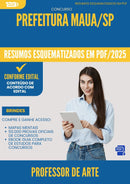 Resumos Esquematizados para Concurso Professor De Arte da Prefeitura Maua Sp 2025 - Conteúdo de Acordo com Edital
