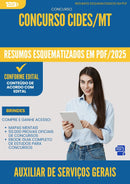 Resumos Esquematizados para Concurso Auxiliar De Servicos Gerais Cides Mt 2025 - Conteúdo de Acordo com Edital