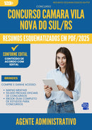 Resumos Esquematizados para Concurso Agente Administrativo Camara da Prefeitura Vila Nova Do Sul Rs 2025 - Conteúdo de Acordo com Edital