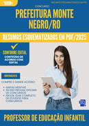 Resumos Esquematizados para Concurso Apostila Professor De Educacao Infantil da Prefeitura Monte Negro Ro 2025 - Conteúdo de Acordo com Edital