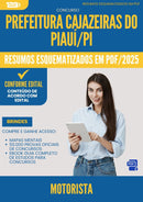 Resumos Esquematizados para Concurso Apostila Motorista da Prefeitura Cajazeiras Do Piaui Pi 2025 - Conteúdo de Acordo com Edital