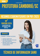 Resumos Esquematizados para Concurso Apostila Tecnico De Enfermagem Samu da Prefeitura Camboriu Sc 2025 - Conteúdo de Acordo com Edital