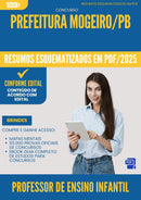 Resumos Esquematizados para Concurso Apostila Professor De Ensino Infantil da Prefeitura Mogeiro Pb 2025 - Conteúdo de Acordo com Edital