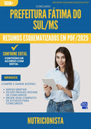 Resumos Esquematizados para Concurso Nutricionista da Prefeitura Fatima Do Sul Ms 2025 - Conteúdo de Acordo com Edital