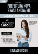 Flashcards para Concurso Educador Fisico Nova da Prefeitura Brasilandia Mt 2025 - 1.000 Flashcards de Acordo com Edital