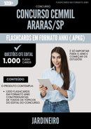 Flashcards para Concurso Jardineiro Cemmil da Prefeitura Araras Sp 2025 - 1.000 Flashcards de Acordo com Edital