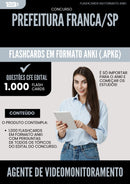 Flashcards para Concurso Agente De Videomonitoramento da Prefeitura Franca Sp 2025 - 1.000 Flashcards de Acordo com Edital