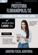 Flashcards para Concurso Auditor Fiscal Auditoria Fiscalizacao da Prefeitura Florianopolis Sc 2025 - 1.000 Flashcards de Acordo com Edital