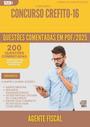 200 Questões Comentadas para Concurso Agente Fiscal Crefito 16 2025 - 200 Questões