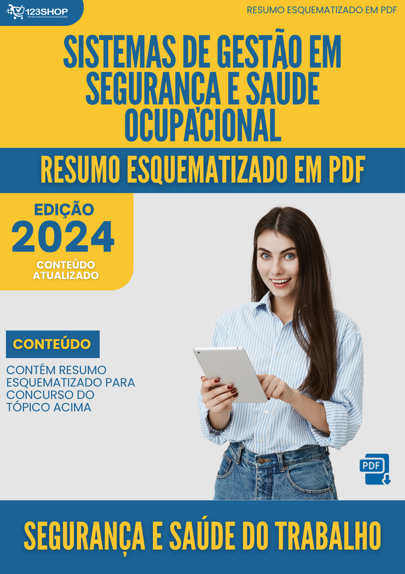 Resumo Esquematizado de Segurança E Saúde Do Trabalho Sobre Sistemas De Gestão Em Segurança E Saúde Ocupacional para Concursos | loja123shop