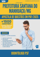 Apostila de Questões para Concurso Odontologo Psf Santana Do da Prefeitura Manhuacu Mg 2025 - Mais de 1.500 Questões