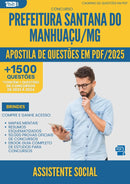 Apostila de Questões para Concurso Assistente Social Santana Do da Prefeitura Manhuacu Mg 2025 - Mais de 1.500 Questões