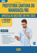 Apostila de Questões para Concurso Gari Santana Do da Prefeitura Manhuacu Mg 2025 - Mais de 1.500 Questões