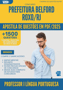 Apostila de Questões para Concurso Professor I Lingua Portuguesa da Prefeitura Belford Roxo Rj 2025 - Mais de 1.500 Questões