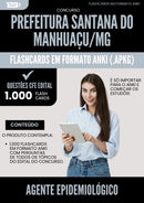 Flashcards para Concurso Agente Epidemiologico Santana Do da Prefeitura Manhuacu Mg 2025 - 1.000 Flashcards de Acordo com Edital