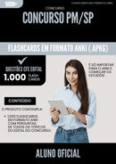 Flashcards para Concurso Aluno Oficial Pm Sp 2025 - 1.000 Flashcards de Acordo com Edital