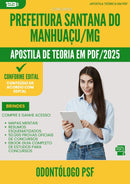 Apostila Teórica para Concurso Odontologo Psf Santana Do da Prefeitura Manhuacu Mg 2025 - Conteúdo de Acordo com Edital