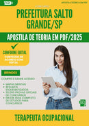 Apostila Teórica para Concurso Terapeuta Ocupacional da Prefeitura Salto Grande Sp 2025 - Conteúdo de Acordo com Edital