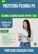 Resumos Esquematizados para Concurso Professor Educacao Fisica da Prefeitura Picarra Pa 2025 - Conteúdo de Acordo com Edital