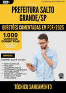 1000 Questões Comentadas para Concurso Tecnico Em Saneamento da Prefeitura Salto Grande Sp 2025 - 1000 Questões