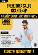 1000 Questões Comentadas para Concurso Professor De Desenvolvimento Infantil da Prefeitura Salto Grande Sp 2025 - 1000 Questões
