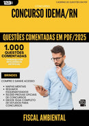 1000 Questões Comentadas para Concurso Fiscal Ambiental Idema Rn 2025 - 1000 Questões