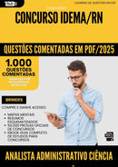 1000 Questões Comentadas para Concurso Analista Administrativo Ciencia Da Computacao Idema Rn 2025 - 1000 Questões