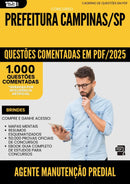 1000 Questões Comentadas para Concurso Agente Manutencao Predial da Prefeitura Campinas Sp 2025 - 1000 Questões