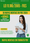 Mapas Mentais da Lei 11.180/2005 - Fies | loja123shop