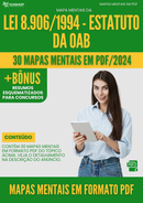 Mapas Mentais da Lei 8.906/1994 - Estatuto Da Oab | loja123shop