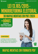 Mapas Mentais da Lei 13.165/2015 - Minirreforma Eleitoral | loja123shop