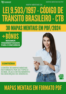 Mapas Mentais da Lei 9.503/1997 - Código De Trânsito Brasileiro - Ctb | loja123shop