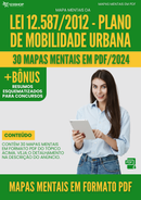 Mapas Mentais da Lei 12.587/2012 - Plano De Mobilidade Urbana | loja123shop