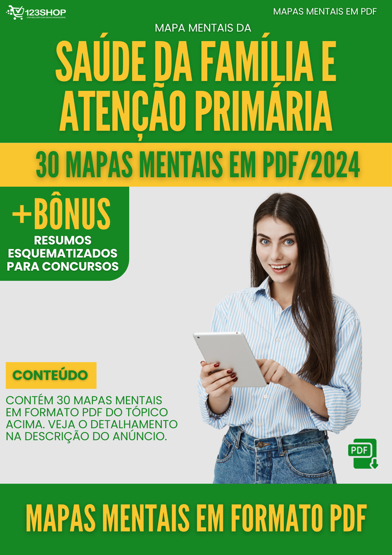 Mapas Mentais de Saúde Da Família E Atenção Primária | loja123shop